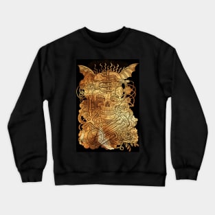 Steampunk Conjurer (version 2). Mystic and occult design. Crewneck Sweatshirt